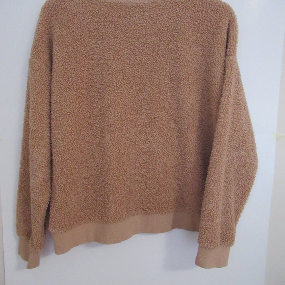 BANANA REPUBLIC WARM CHUNKY WINTER SWEATSHIRT SIZE M OVERSIZED - Picture 3 of 4